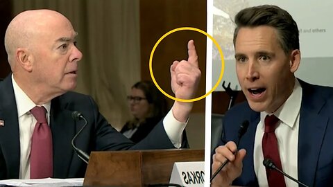 VIRAL: Josh Hawley DECIMATES Alejandro Mayorkas