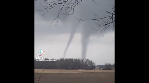 Twin Tornadoes Rip Through Ohio