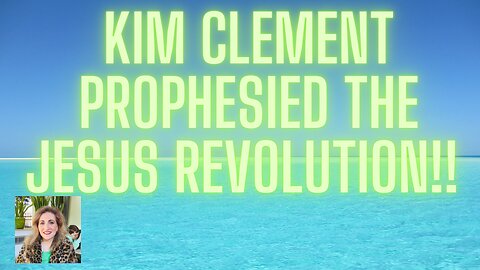 Kim Clement Prophesied a Jesus Revolution, 10 years ago!! Must See!!