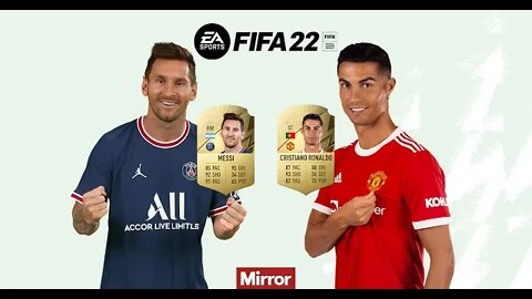 FIFA 22 Cristiano Ronaldo VS MESSI Champions League FINAL