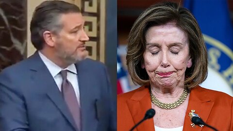 "YOU'RE A CLOWN" :Ted Cruz Gets Up and HUMILIATES Nancy Pelosi during FIERY Speech!!