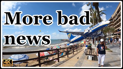 bad news spain costa blanca /ryanair travelers ryanair easyjet