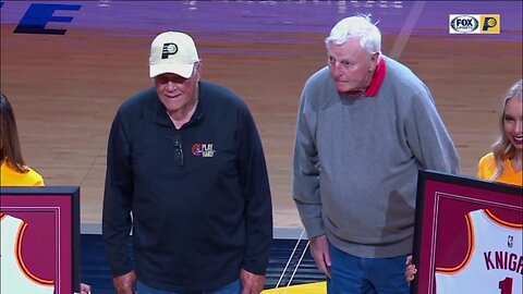 February 8, 2020 - Indiana Pacers Honor Coaches Bob Knight and Gene Keady