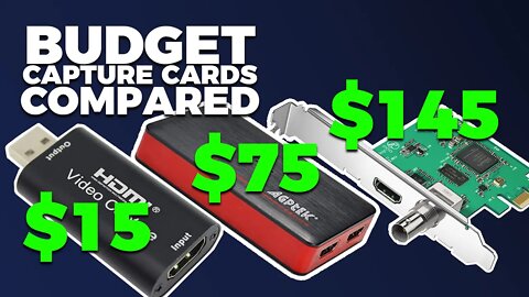 Budget Capture Cards Compared (Tech Review)