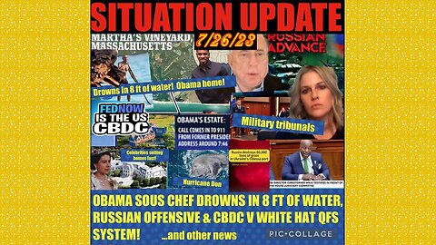 SITUATION UPDATE 7/26/23 - Ww3 W/China? Brics Summit, Dollar Collapse, Weaponized Gov