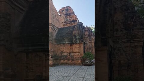 Cham Ruins Trang Vietnam 🇻🇳 #shorts #nhatrang #beach #expat #travel #rebornabroad #ruins #temple