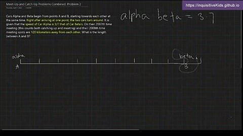 Meet Up Catch-Up Problem Combination: Problem 2