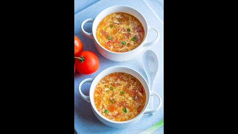 Tomato and egg soup