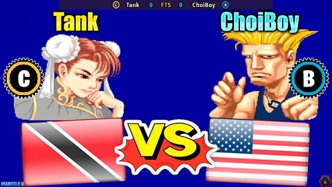 Street Fighter II': Hyper Fighting (Tank Vs. ChoiBoy) [Trinidad and Tobago Vs. U.S.A.]