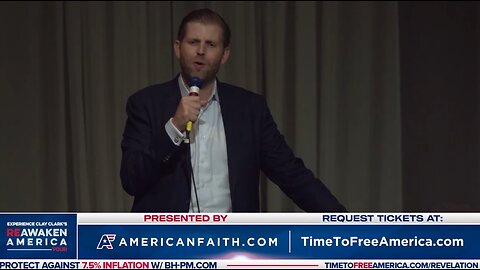 Eric Trump | "There Is No Trust Anymore"