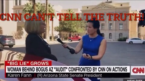 CNN Gets OWNED By Arizona Senate President Karen Fann! CNN Continues To Lie About The AZ Audit!