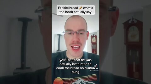 Ezekiel bread 🥖 « cooked over human feces »