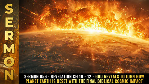 Sermon #056 - Revelation Ch 10 - 12 - God reveals to John HOW PLANET EARTH IS RESET...