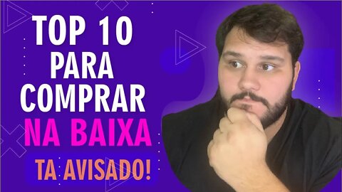 Top 10 criptomoedas que estão baratas para comprar na baixa!! Tá muito barato!