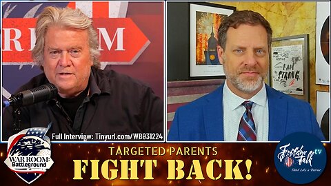 Bannon Talks the WAR on Parents with Kelly John Walker