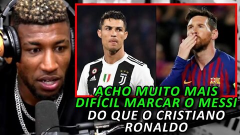 EMERSON ROYAL SOBRE MARCAR MESSI E CRISTIANO RONALDO (Podpah #409) FlowPah Cortes