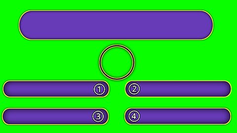 new Quiz effects green screen quiz template use GK green screen effects