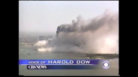 CBS's Harold Dow at 10:05 AM on 9/11