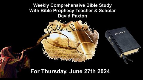 God Is Not Confined By Time - Study Hosted By Biblical Scholar David Paxton