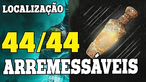 LORDS OF THE FALLEN - LOCALIZAÇÃO DE TODOS OS ARREMESSÁVEIS