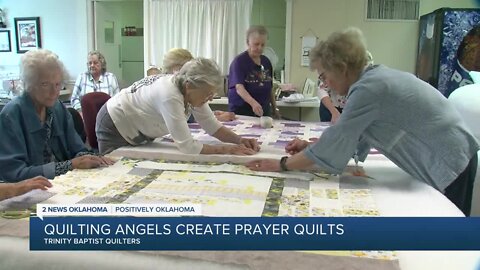 Quilting Angels Create Prayer Quilts