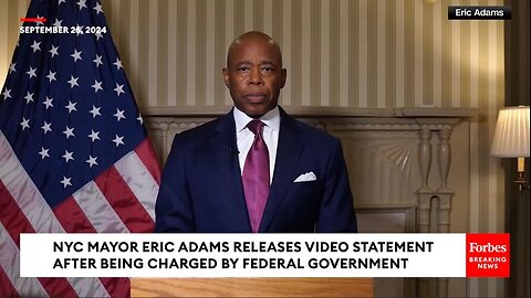 NYC Mayor Eric Adams Issues A Response To Federal Indictment