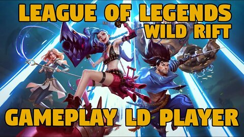 LEAGUE OF LEGENDS: WILD RIFT NO LDPLAYER RODANDO MUITO BEM!