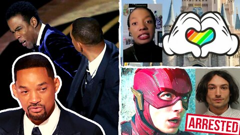 Will Smith Oscars Slap BACKLASH For Woke Hollywood, Ezra Miller Arrested, Disney Agenda EXPOSED