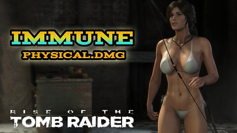 Rise of The Tomb Raider - Lara Croft String Bikini Mod | 4K 60FPS