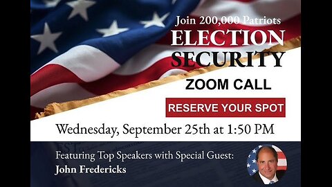 Election Security Call with Steve Stern and Raj Doraisamy