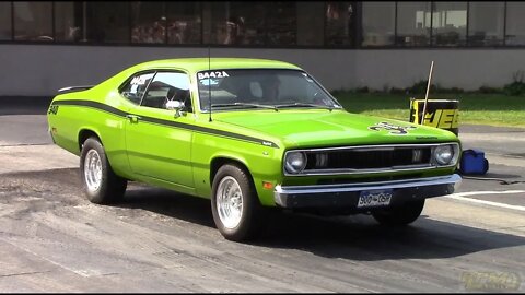 340 Plymouth Duster at National Trail Raceway