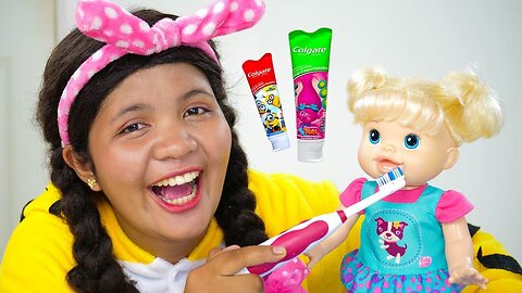 Brush Your Teeth Song Nursery Rhymes for Kids