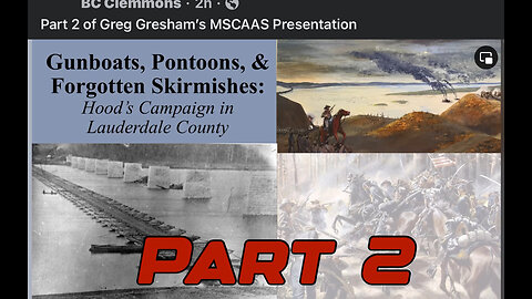 Gunboats, Pontoons & Forgotten Skirmishes Part 2