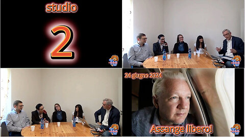 Studio 2 - 24 giugno 2024 - Assange finalmente libero!