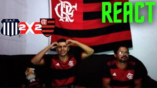 [REACT] REAÇÕES TALLERES 2 X 2 FLAMENGO | LIBERTADORES 2022