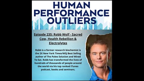 Electrolyte Needs With Low Carb & Athletes - Robb Wolf