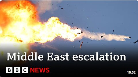 Israel launches strikes in Lebanon and Hezbollah fires hundreds of rockets | BBC News