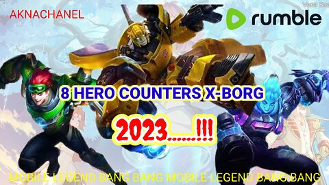 8 HERO COUNTERS X BORG. 2023