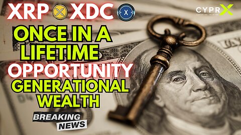 CRYPTO LIKE XRP & XDC ARE HERE TO STAY! ONCE IN A LIFETIME OPPORTUNITY