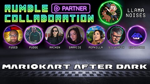 PARTNERED CREATOR COLLAB | Mario Kart 8: Pudge, Fused, Sammiie, Pep, Fox, Euphionia, Raiken