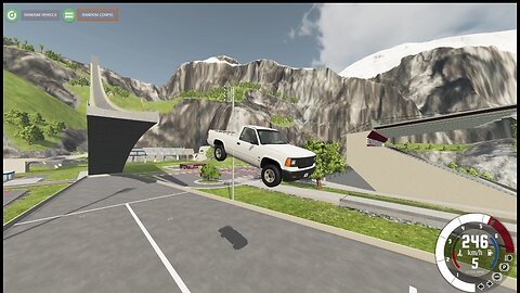 High speed Jump Arena Map #21 🚘🏁🛻 Beamng Drive Game 💥 CAR crash 💥