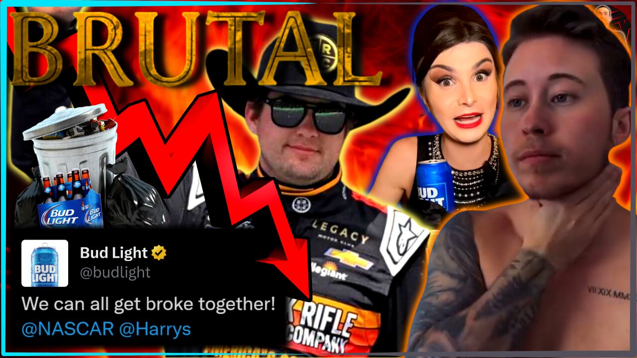 Bud Light Has FRIENDS! WOKE NASCAR BANS Noah Gragson & Harry's Razors