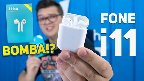 Fone Bluetooth i11 TWS | Super BARATO mas VALE A PENA?