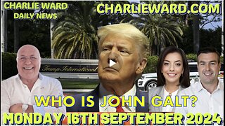 CHARLIE WARD DAILY NEWS BRIEF-2ND ASSASSINATION ATTEMPT ON TRUMP. JGANON, SGANON, JUAN O'SAVIN