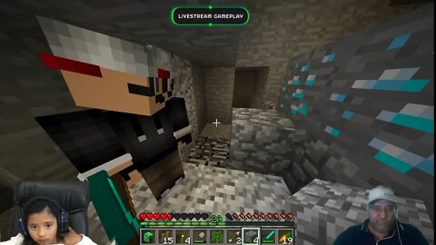 Live de Minecraft 1.16.1 - com #malununes e #pai_eoroper - ep- 05