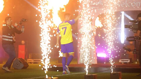 Cristiano Ronaldo Al-Nassr unveiling