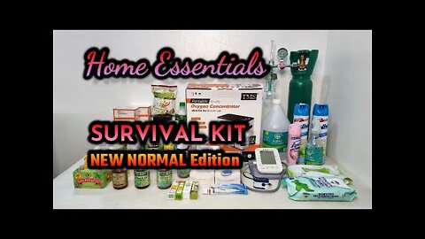 Home Essentials Survival Kit: New Normal Edition