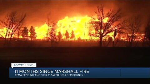 Marshall Fire: More FEMA money, counseling changes