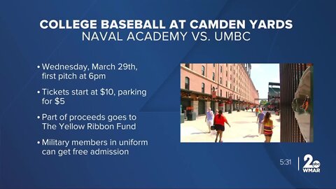 Naval Academy to play UMBC at Camden Yards