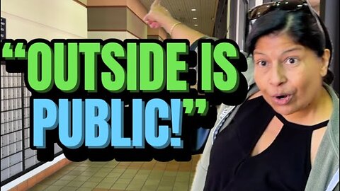 MELTDOWN: Paranoid Karen Gets Restraining Order On Photographer in Public - Palos Verdes, CA